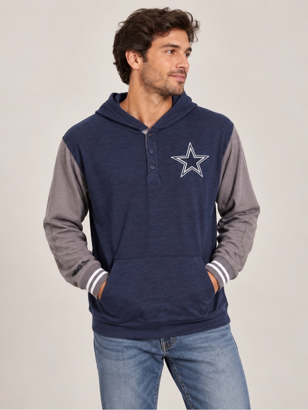 Mitchell & Ness Dallas Cowboys Hoodie Men’s Size XL